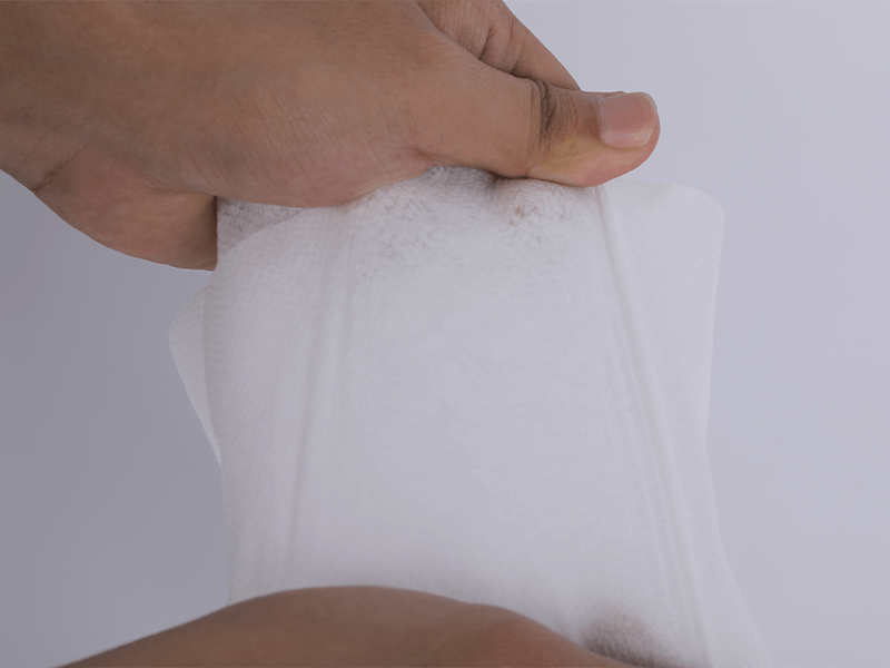 Elastisk nonwoven Hovedsageligt hvid og hudfarve